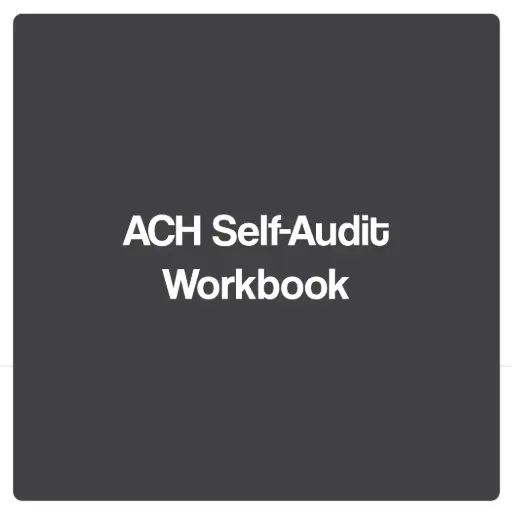2026 ACH Audit Workbook - For Third-Party Senders